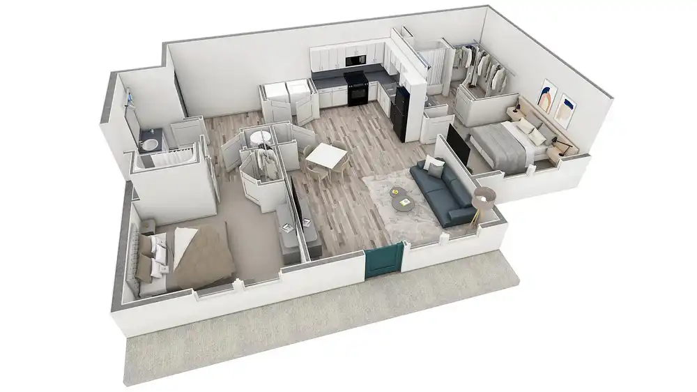 Authentix Bettendorf - Bettendorf, IA 52722 | ApartmentGuide.com