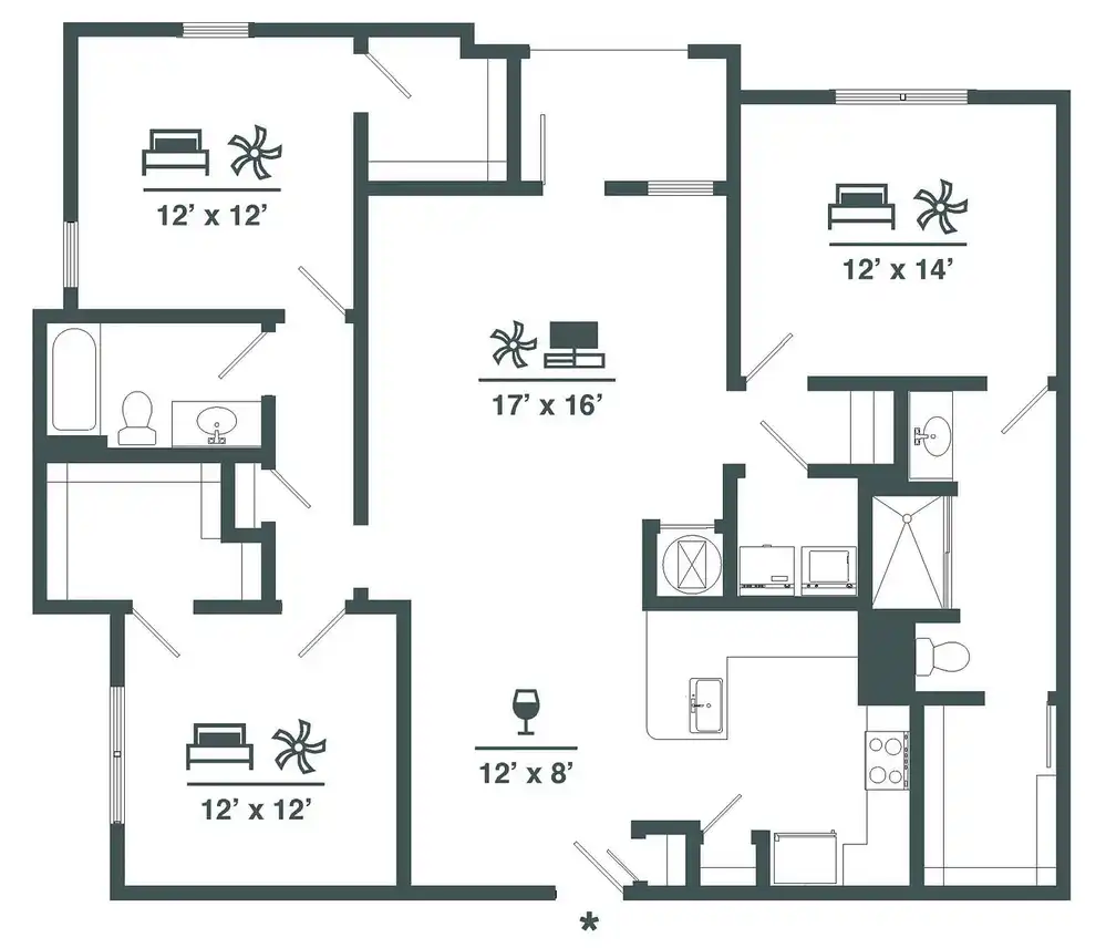 Cyan Mallard Creek Apartments - Charlotte, NC 28262 | ApartmentGuide.com