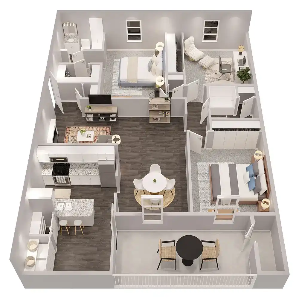 Six Forks Station Apartments - Raleigh, NC 27615 | ApartmentGuide.com