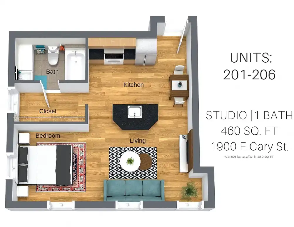 Lofts and Upper Lofts at Canal Walk - Richmond, VA 23223 ...