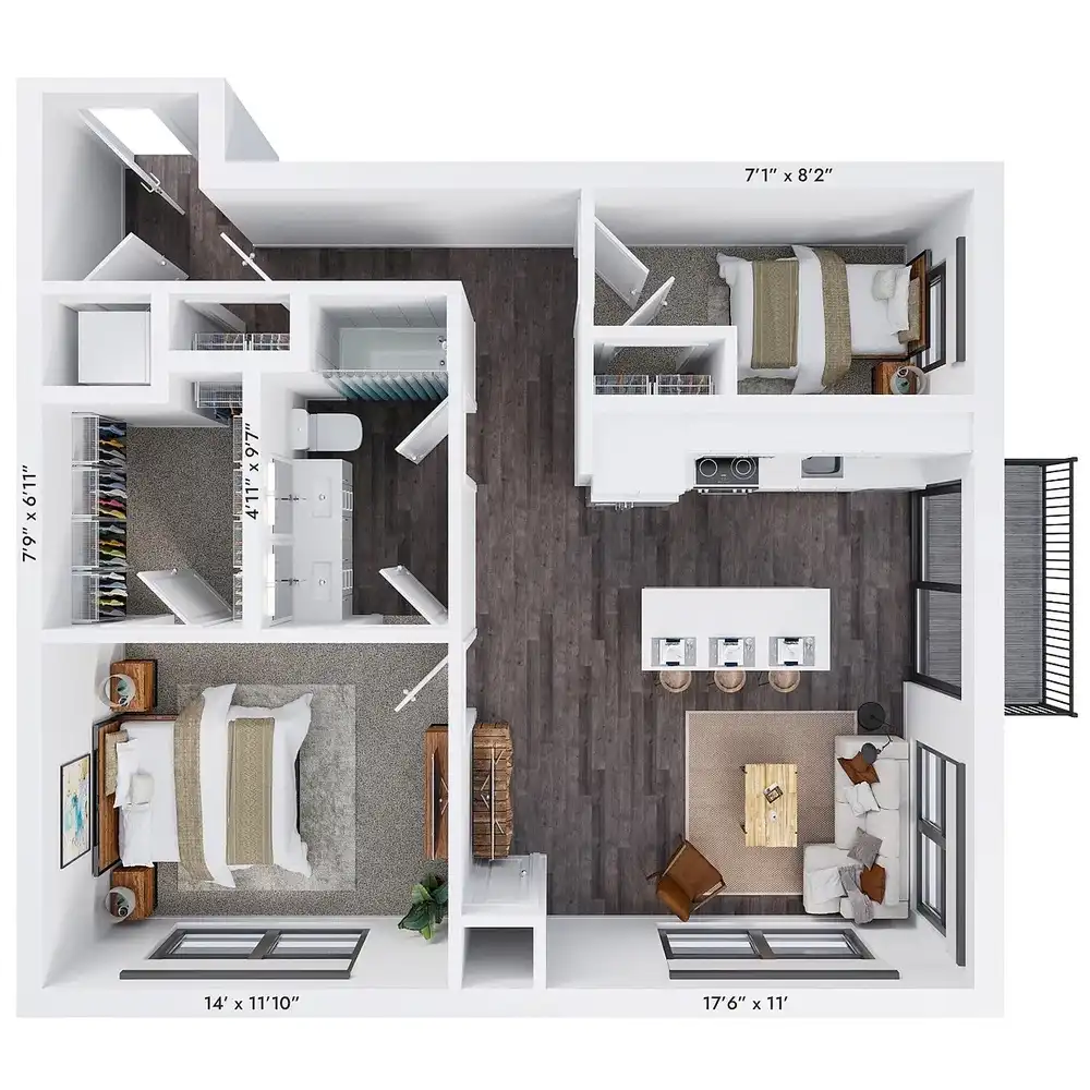 Alton Heights - Kansas City, MO 64111 | ApartmentGuide.com