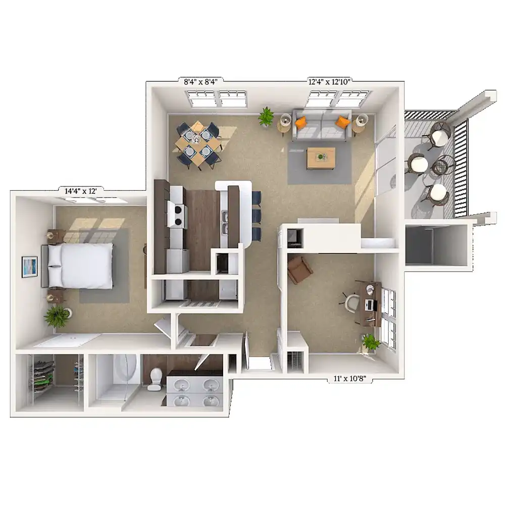MAA Beverly Crest - Charlotte, NC 28270 | ApartmentGuide.com