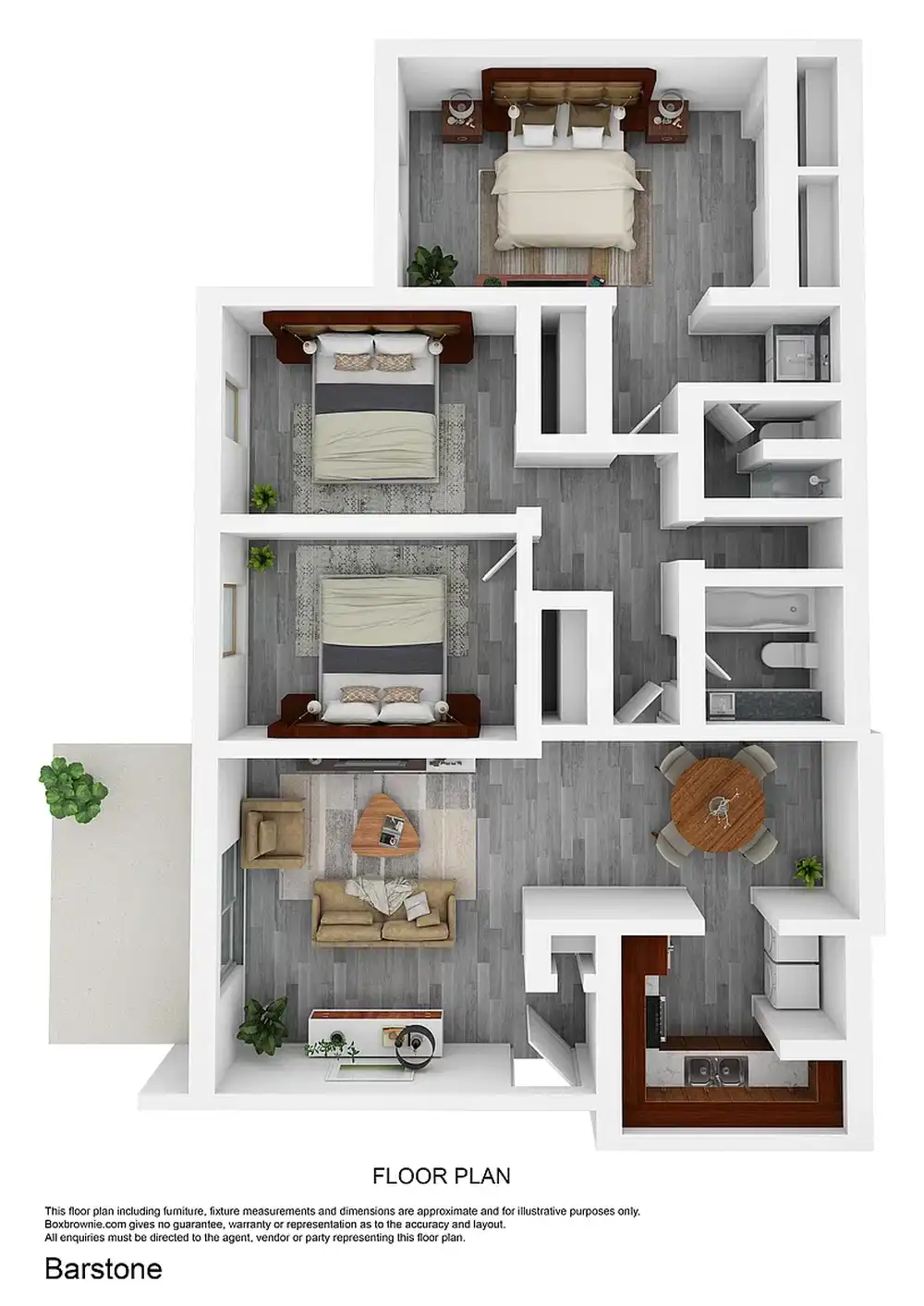 Barstone - Dothan, AL 36305 | ApartmentGuide.com