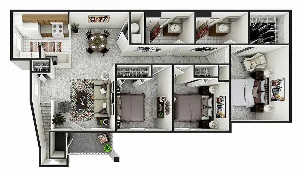 Arbors at Riverbend - Osceola, IN 46561 | ApartmentGuide.com